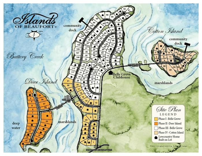 Islands of Beaufort Islands Of Beaufort Community Map